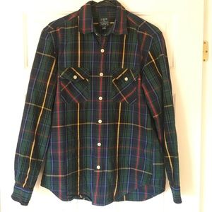 J Crew Heavyweight Flannel Shirt